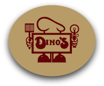Dino's Pizza Whiting Logo